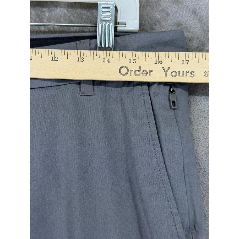Birddogs Mens Grey Khaki Chino Pants Stretch Cotton Nylon 34x30 (Measures 34x28)